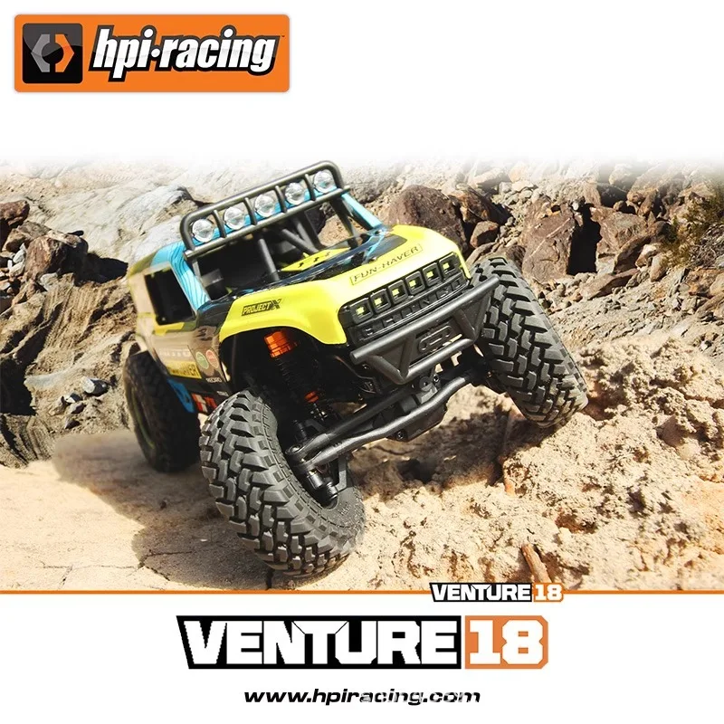 

HPI venture simulation 1/18 U4 Liema 4400 four-wheel drive remote control electric brushed off-road climbing car