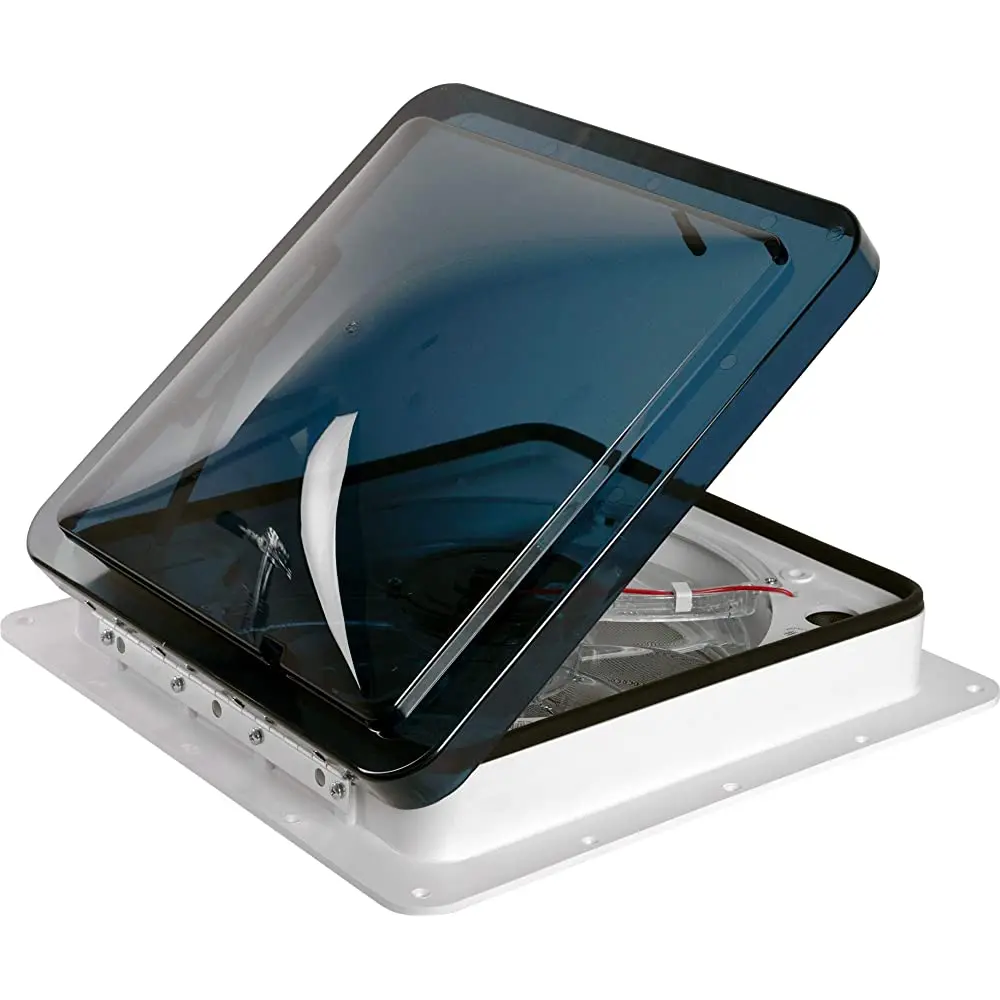 

Дешевый новый 14-дюймовый ручной вентилятор для крыши автодома, 340*340 мм