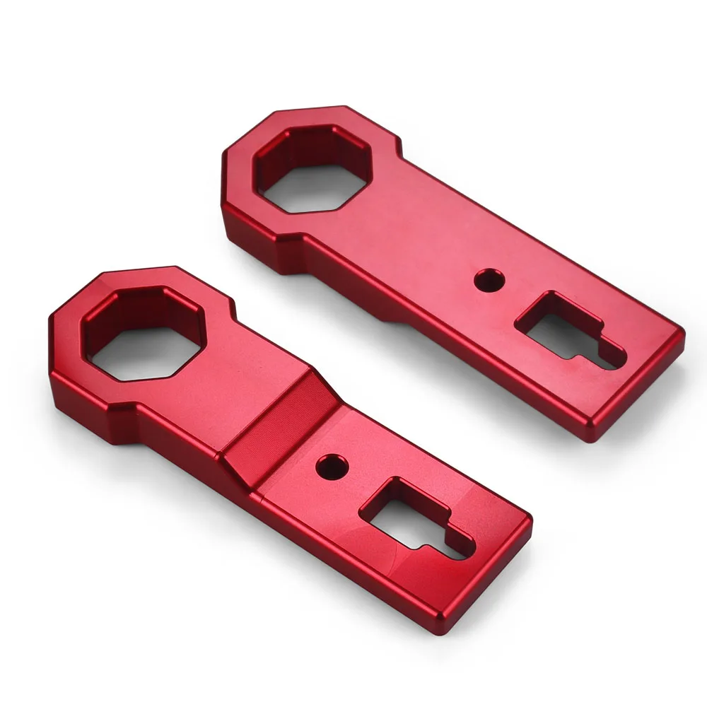 Hot-selling Front Tow Hook Heavy Duty Aluminum Red/Black Bumper Towing Replacement Hook Kit for Ford F-150/Raptor 2009+