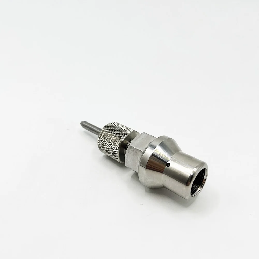 For YC Water Jet Cutting Head Mixing Chamber For On/Off Valve For YC Waterjet Cutter Head Parts Abrasive Intet Body With Nozzle