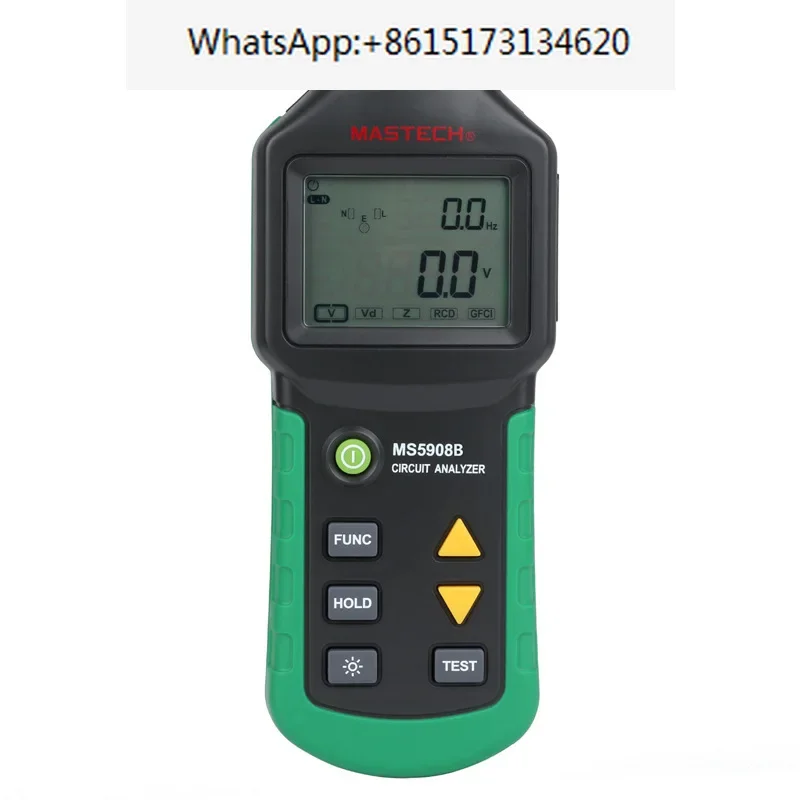 

MASTECH MS5908 True RMS AC Circuit Analyzer Low Voltage Distribution Line Fault Locator