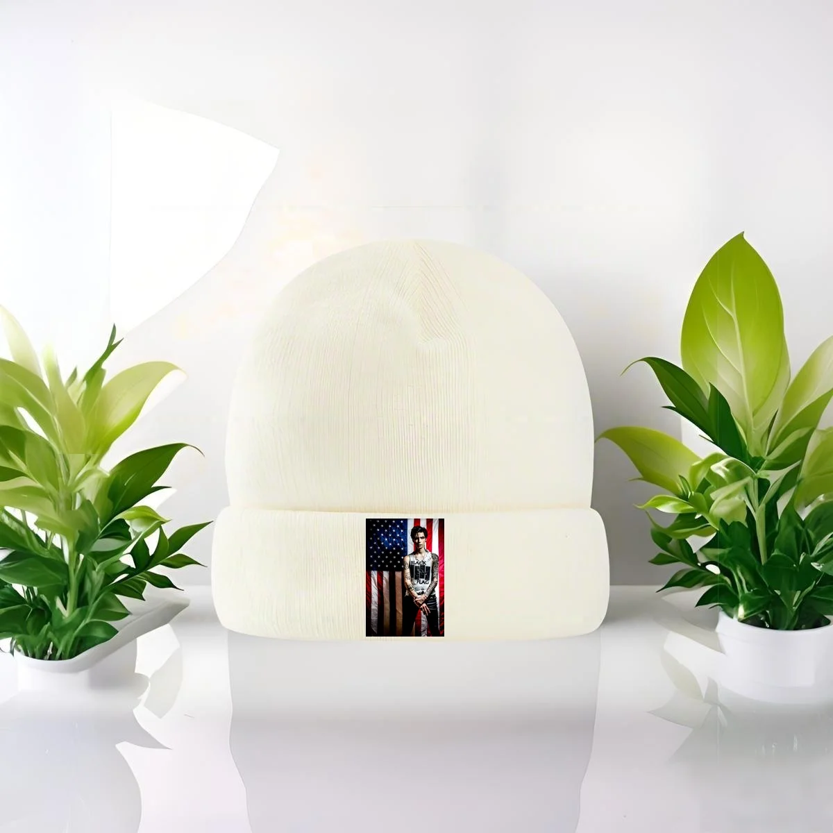 قبعة محبوكة جديدة للجنسين من American 2026 - أغطية رأس شتوية متعددة الألوان ودافئة ومريحة مع أنيقة للرجال والنساء #2