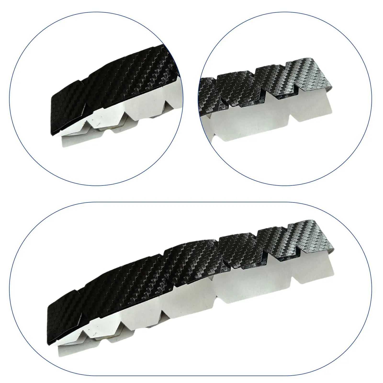 

Pickleballs Paddles Protection Tape Interwoven Texture Paddle Tape TPU Head Sticker Easy to Removable No Wrinkling Black