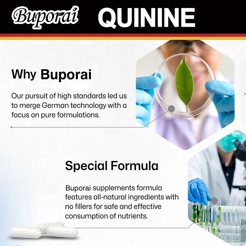 Quinine - Boosts The Immune System, Relieves Leg Cramps, Muscle Cramps and Overall Digestive Health