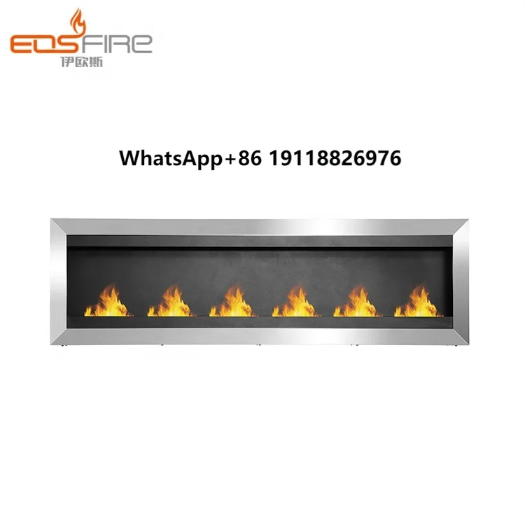 

EOS FIRE Fireplace for Indoor Cafe Stainless Steel Indoor Fireplace