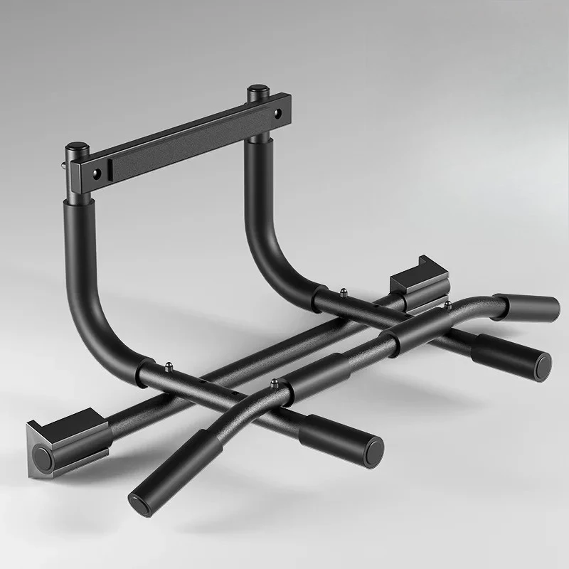 Tragbare Klimmzugstange für den Türrahmen – Einfache Installation, Rutschfester Griff, Ideal für Klimmzüge, Dips und Core-Workouts zu Hause