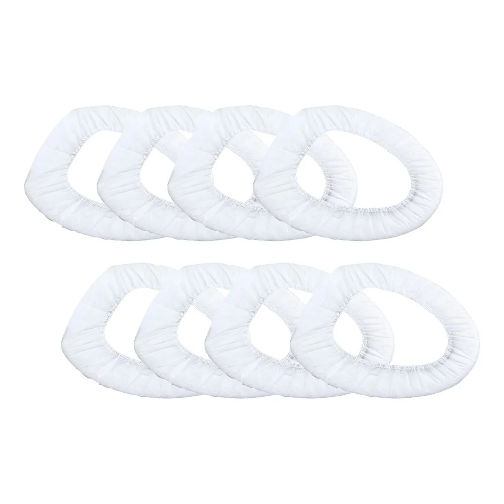 50 قطعة غير المنسوجة النسيج المتاح وسادة مقعد المرحاض مقاوم للماء عدم الانزلاق بساط للحمام السفر فندق Ktv اكسسوارات الحمام #1