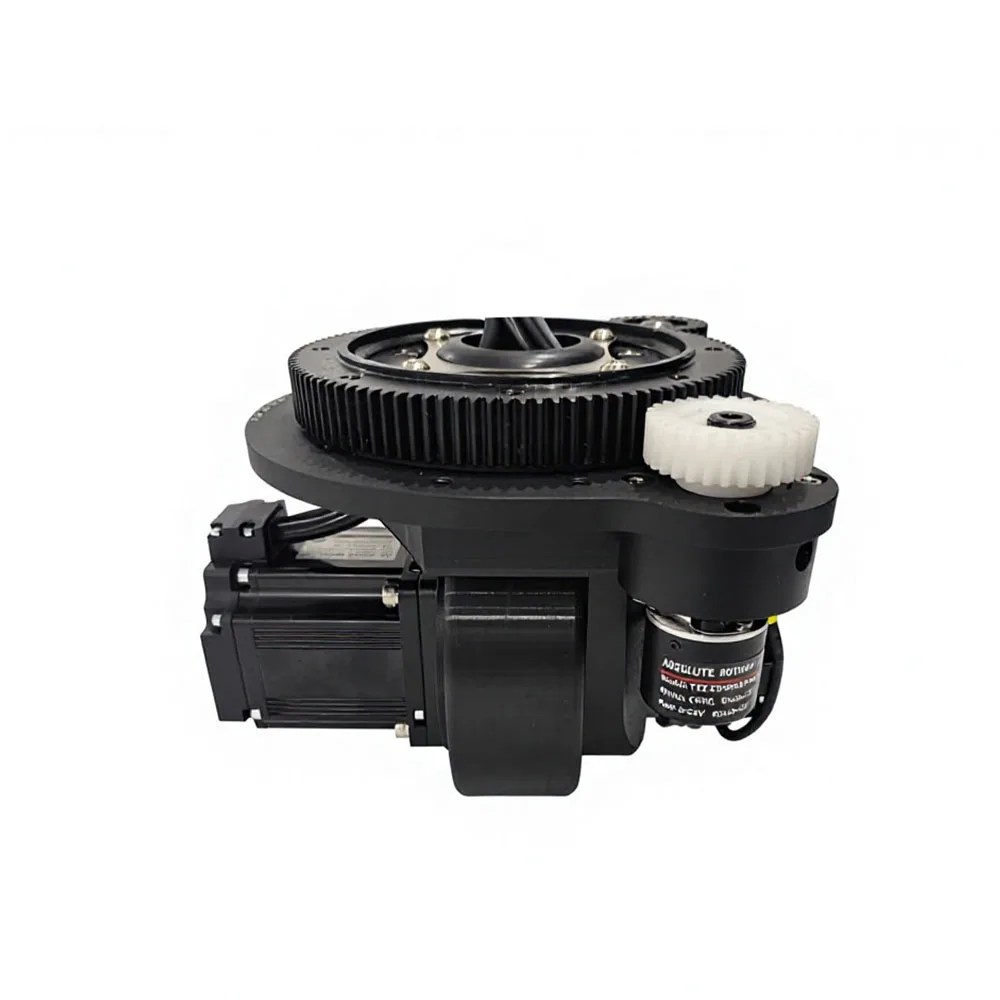 

750W 48V Low Voltage Agv Traction Part High Precision Servo Motor Amr Logistic Robot Electrical Drive Wheel Assembly