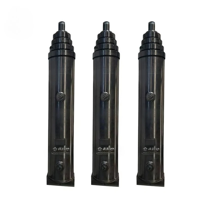 for Truck Tipping Cylinder Hydraulic Cylinder parker Model 5 Stage Telescopic