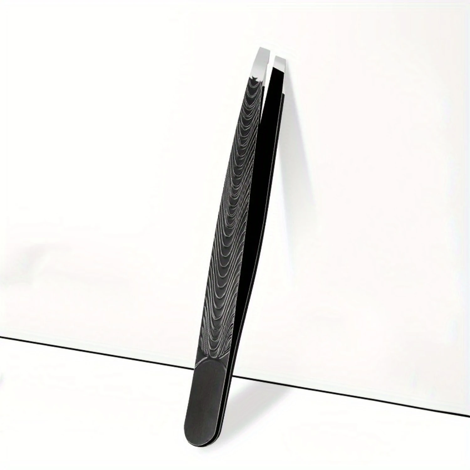 

1pc Precision Tweezer Hair Plucker For Men And Women - Slant Tip For Easy Hair And Eyebrow Grooming