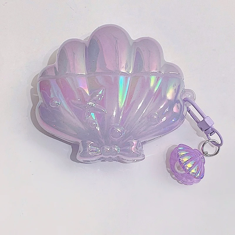 Чехол Seashell с подвеской в виде хвоста для HUAWEI FreeBuds 5i 6i 5 4, чехол для HUAWEI FreeClip Free Buds Pro3 Pro4 Pro 3 4 SE2 SE3 Clip