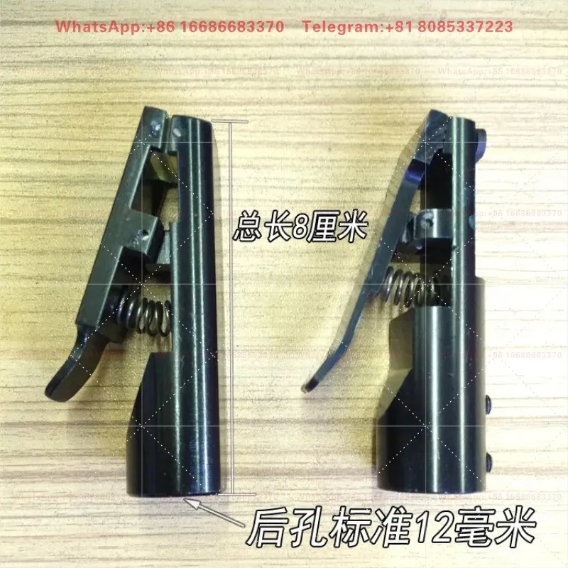 no glue head aluminum alloy Automatic stranding machine clip to chuck stranding machine accessories fixture with