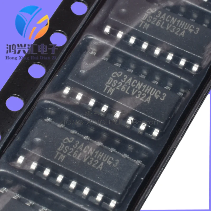 Brand-new/Original DS26LV32ATMX SOP16 Package, Silkscreen Marked DS26LV32A Interface IC Chip