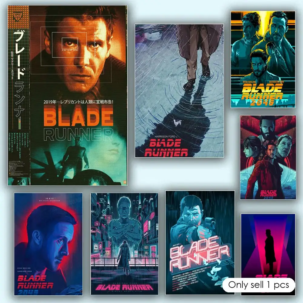 Blade Runner Creative Low Glare Artistic Guest Suite Indoor Wall Art Neat Edge Poster
