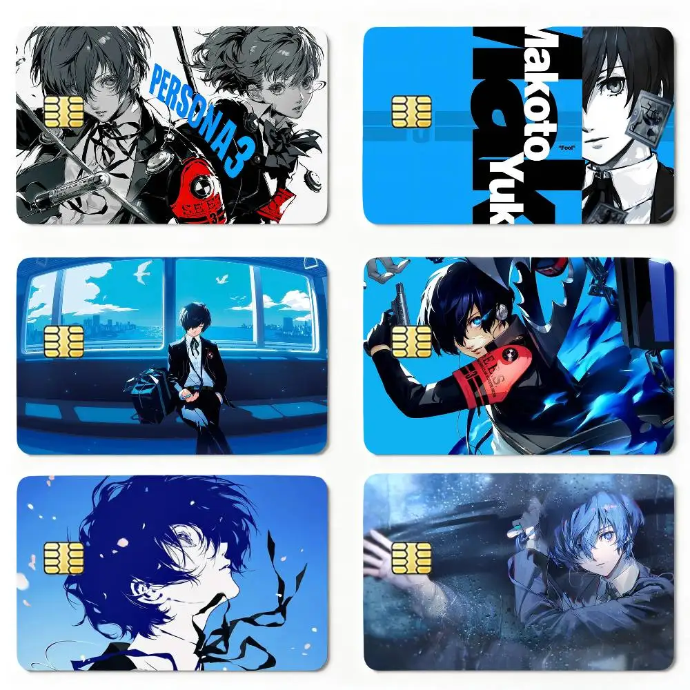 Game M-Makoto Y-Yuki Sticker Decoration Creative Bank Card Bus Metro Waterproof Sticker