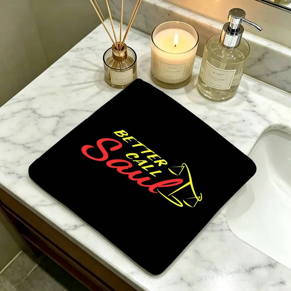 Classic Better movie Call Saul  Polyester Cotton Hanging Kitchen Towel Skin Friendly Hand Wiping Towel For Hotel Cafe Household