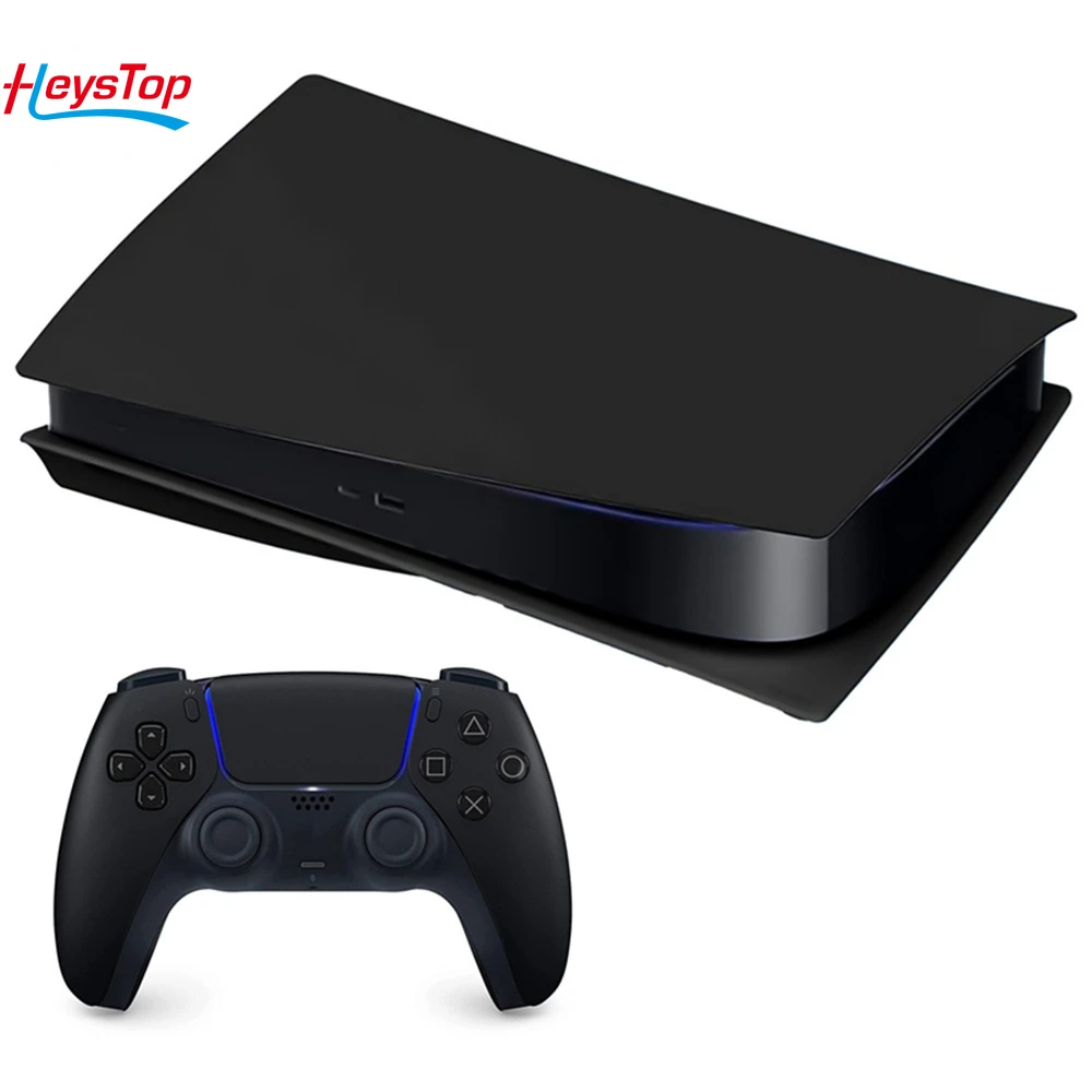 HEYSTOP-Substituição da placa lateral para PS5, ABS Anti-Scratch Faceplate, Console Dustproof, Disc Edition