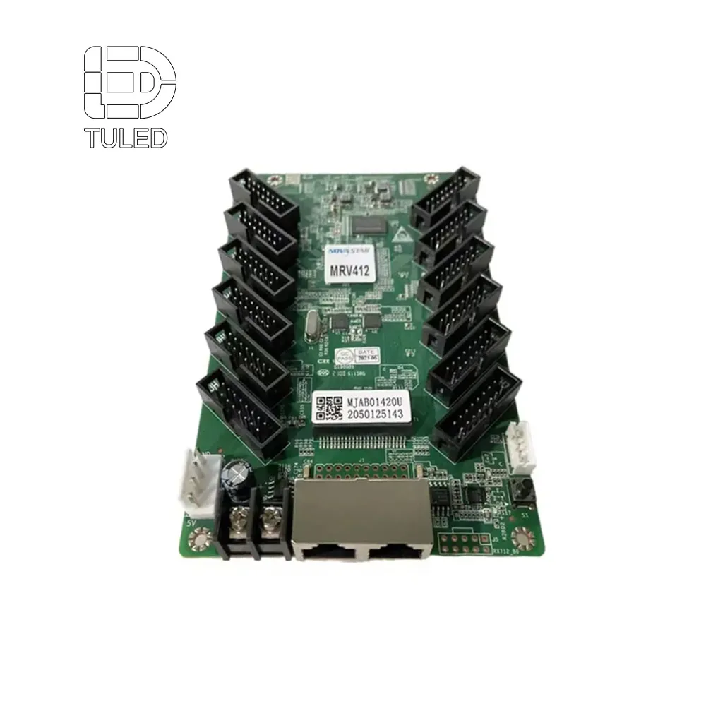 

Novastar MRV412-n Full-Color LED Video Display Receiving Card for Retail Stores Shopping Malls Animation Graphics Includes SDK