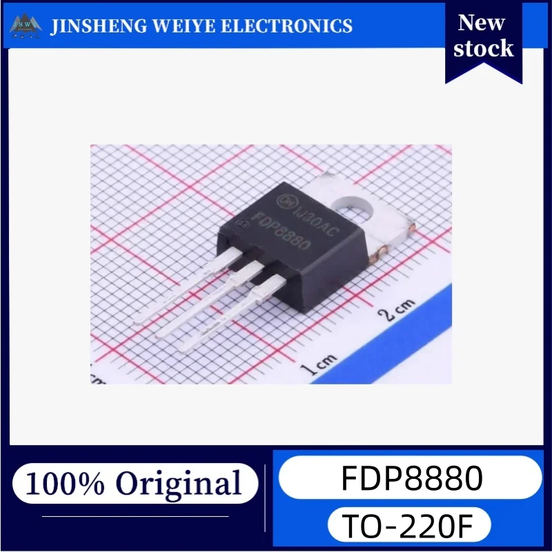 5/20 pieces FDP8880 TO-220AB-3 N-channel 30V 54A MOSFET new original stock