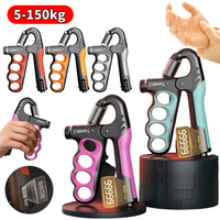5-100Kg Hand Gripper Gym Wrist Expander Hand Grip Strengthener Adjustable Resistance Stress Relief Finger Trainer Muscle Recover