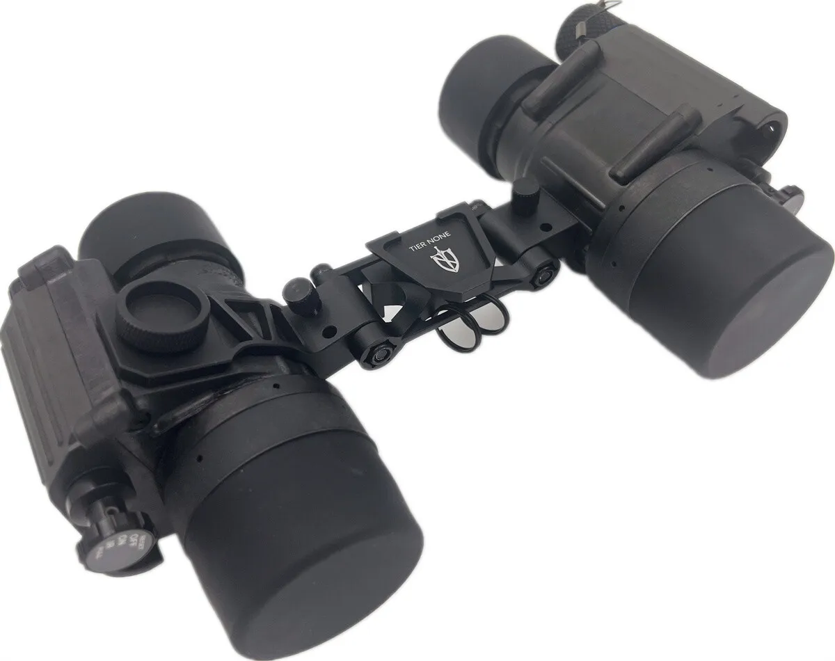 Puente binocular PVS-14 brazo J metálico cola de milano NVG - imagen 2
