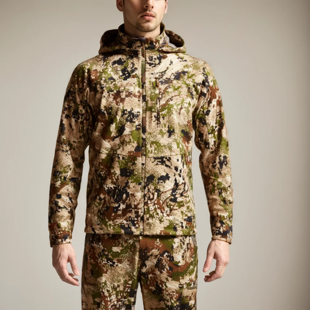 

Men's jetstream Steam permeable windproof waterproof 3-in-1 fleece functional lightweight hunting jacket