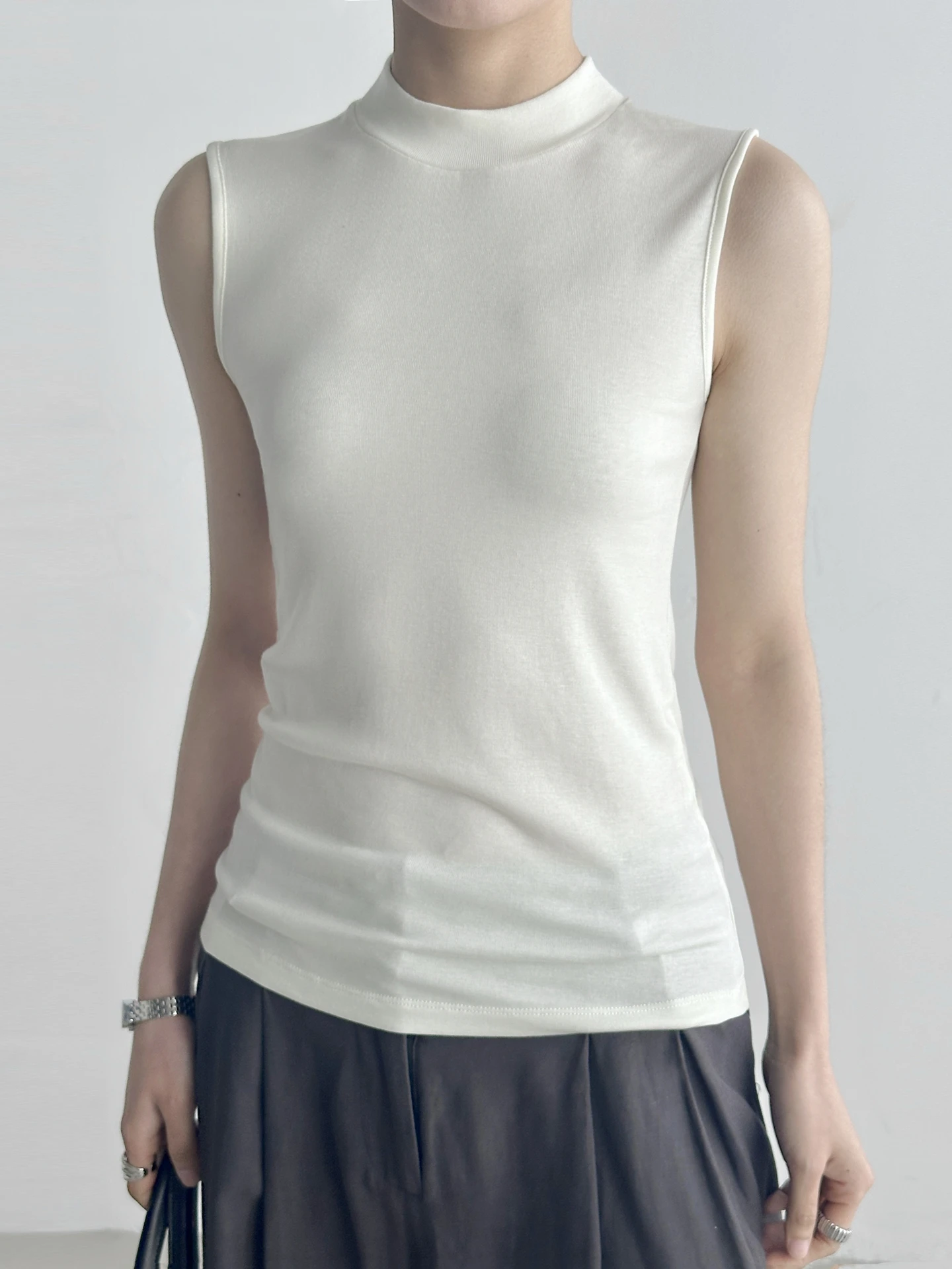 

Lace Viscose Rayon Wool Blend Svel Top Women Lightweight Breathable Base Layer Vest irt Casual Summer T-irt