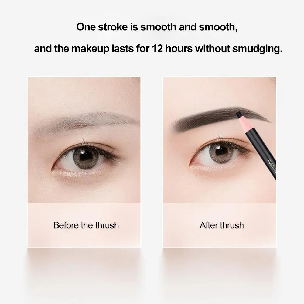 Matita per sopracciglia con nucleo duro Matita per sopracciglia permanente Tatuaggio Tinta artistica impermeabile Trucco Penna per sopracciglia Esaltatori Strumenti cosmetici