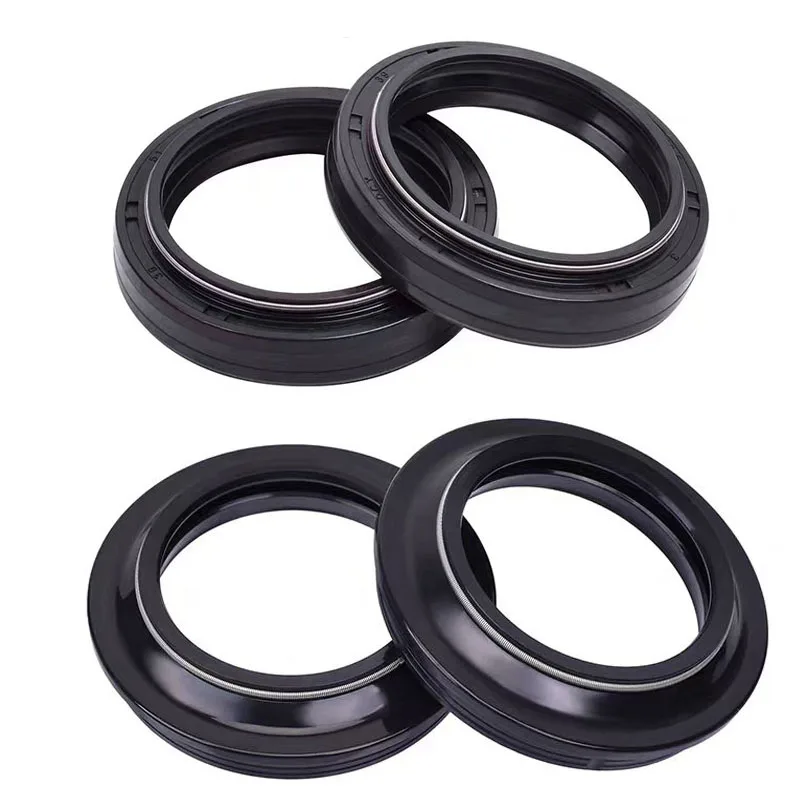 43x55x9.5/10.5 Motorcycle Front Fork Oil Seal Dust Seal For Kawasaki ZX6R NINJA ZR-7 KLX300 KX500 ZX 6R ZR 7 KLX 300 KX 500