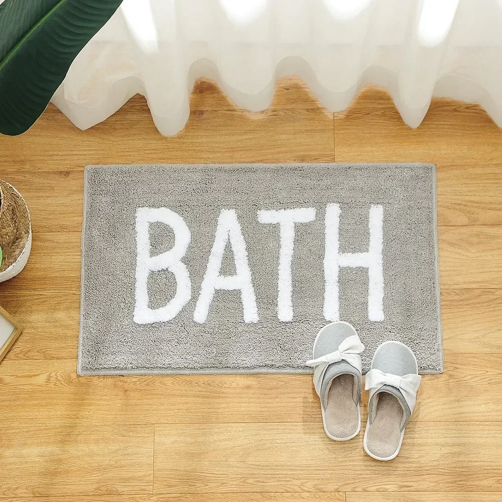 سجادة من الألياف الدقيقة، سجادة أرضية حمام داخلية ناعمة