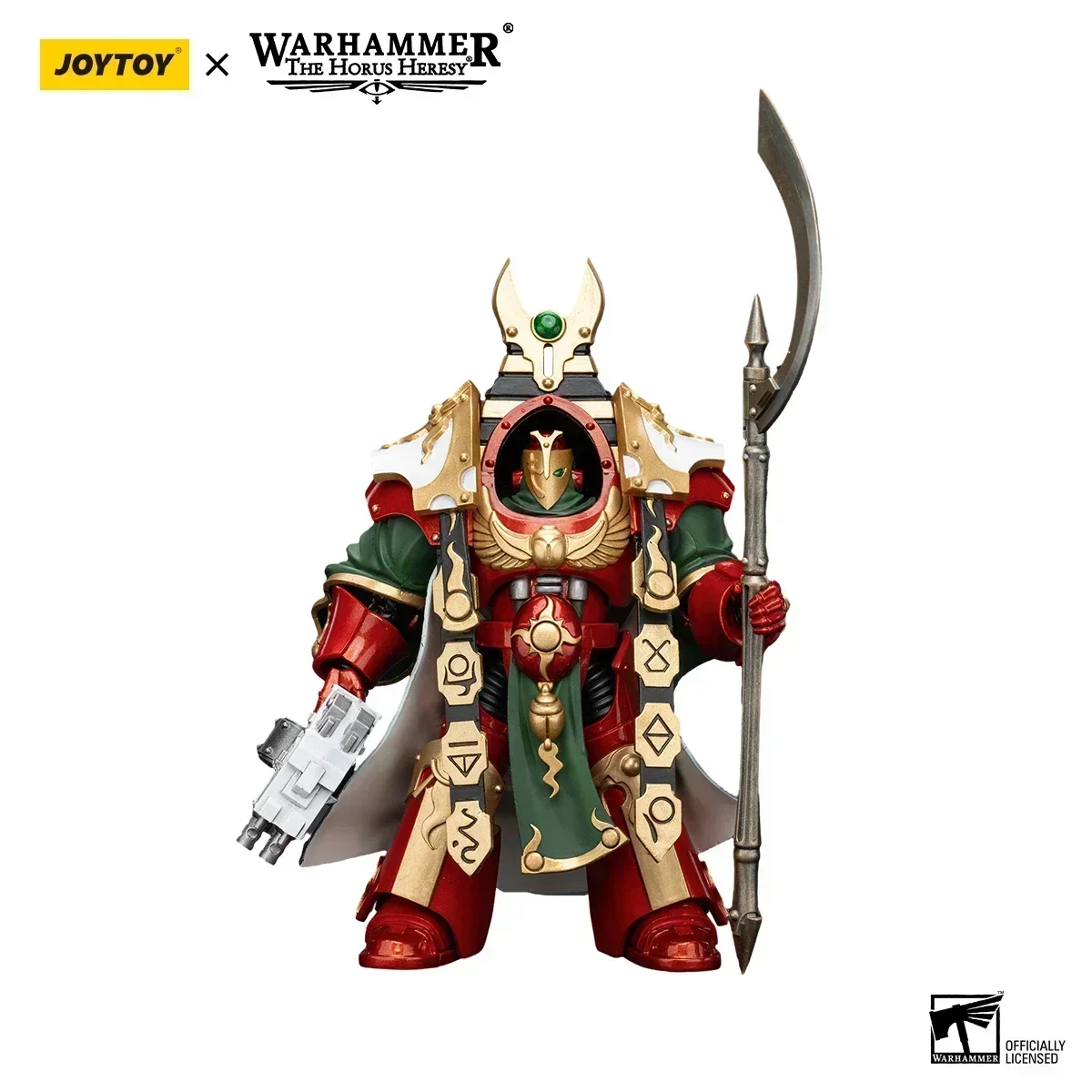 

In Stock JOYTOY Warhammer 40K 1/18 Thousand Sons Magnus The Red Primarch of The XVth Legion Anime Action Figure Model Toys Gifts