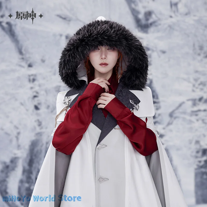 Genshin Impact Original Tartaglia Cloak Wanderer Pantalone Columbina Executive Officer Overgarment Cosplay Halloween Gifts
