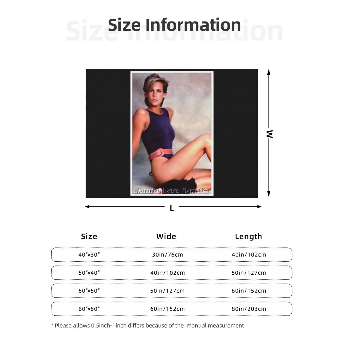 جيمي لي كورتيس رمي بطانية الأربعاء أرائك زخرفية للشعر بطانيات رقيقة #6