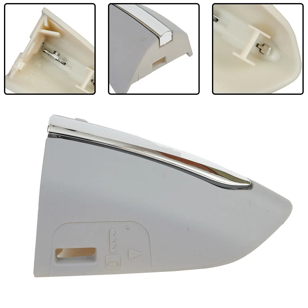For Ford For Fusion 2013-2020 Front Left Side Door Handle Lock Bezel Cover Cap Also Fits For Ford 2015-2020 Direct Swap