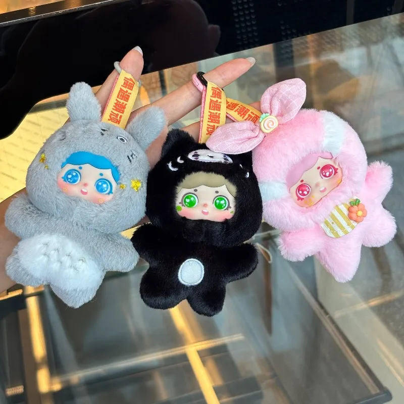

2025New High Quality Cute Colorful Vinyl Face Doll Plush Toy Bag Pendant Birthday Gift Cute Baby Doll Doll in Stock