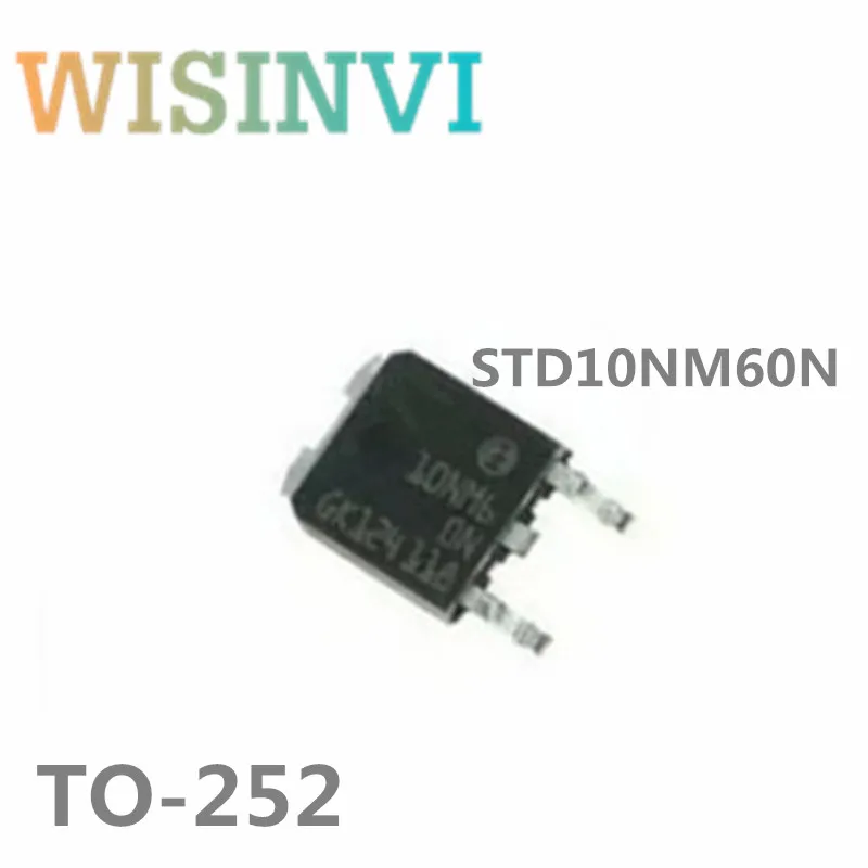 10pcs/lot  10NM60N STD10NM60N D10NM60N  Voltage value：650V 10A encapsulation：TO-252