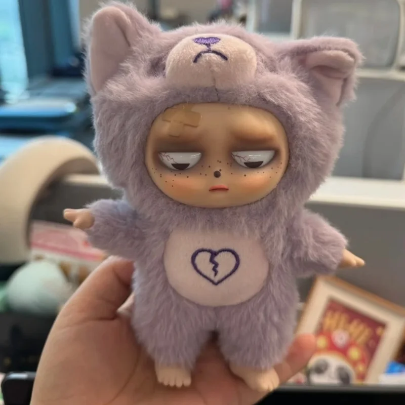 متوفر في المخزون سلسلة Grumpipi بدون نوم صندوق أعمى لعبة الفينيل لطيف أنيمي عمل الشكل الدمى حقيبة قلادة سطح المكتب حلية جمع