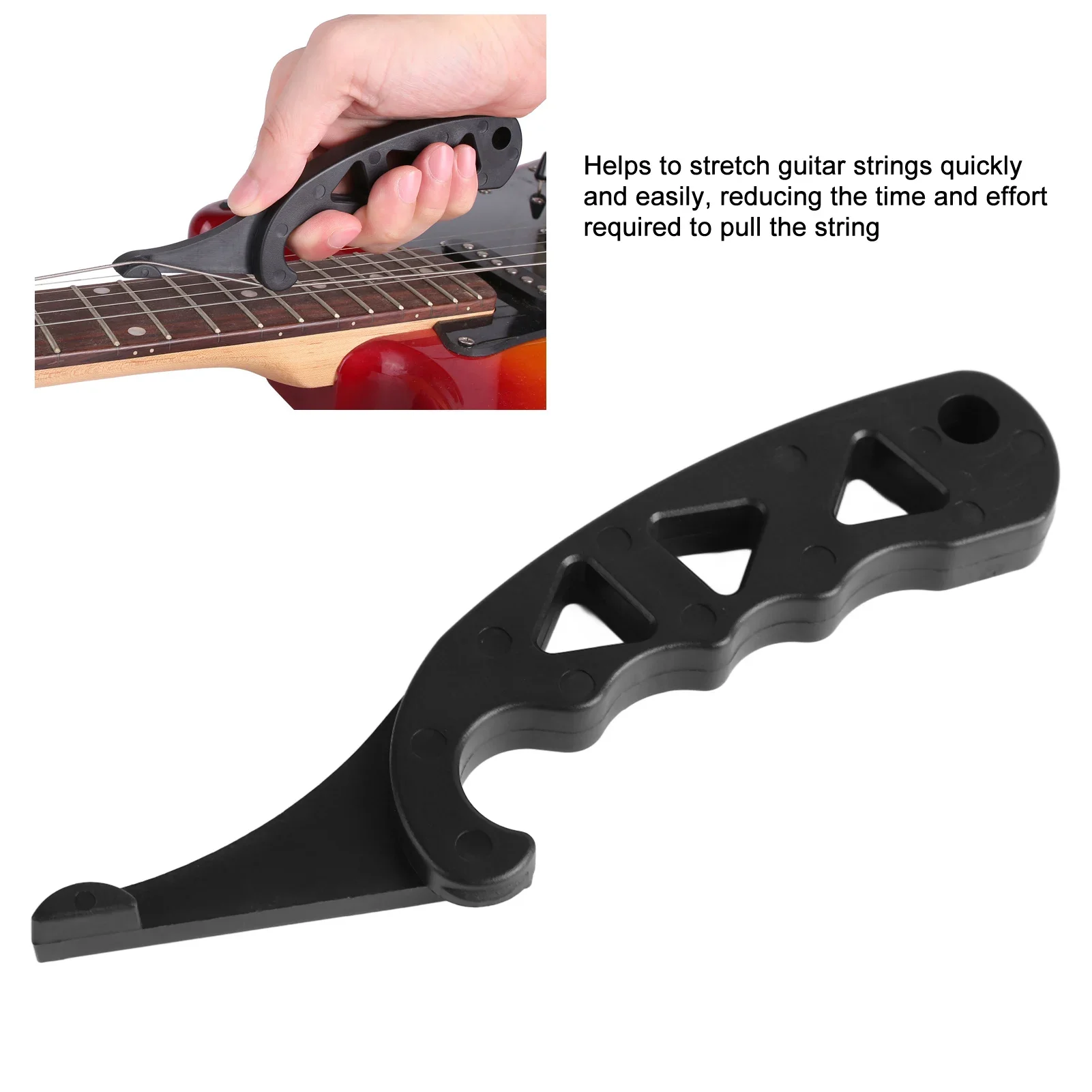 Electric Guitar String Stretcher Robust Guitar String Stretching Device Easy Use Long Life Lightweight Luthier Maintenance