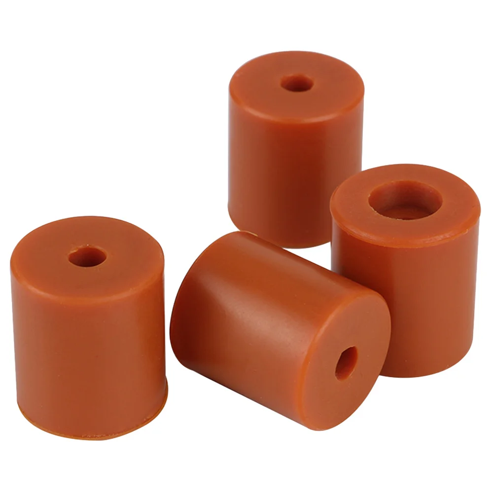 

4Pcs Hot Bed Leveling Column 16mm Silicone Non-Stick High Temperature Solid Spacer Platform Leveler for 3D Printer