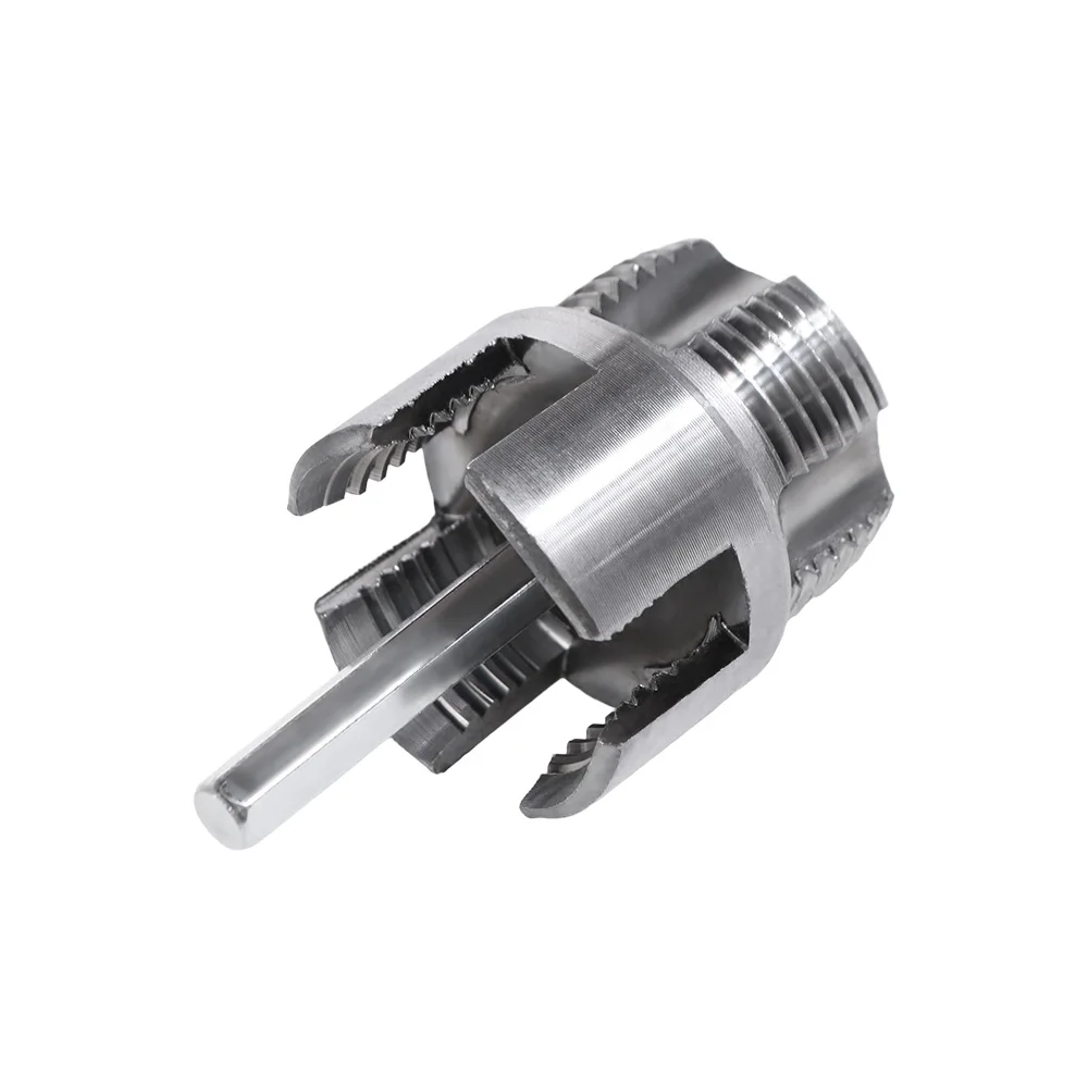 1 Inch Pipe Threader Internal External Easy-Operate Pipe Tapping Tool Powerful Claw Multi-Use PVC PPR Threading Tap