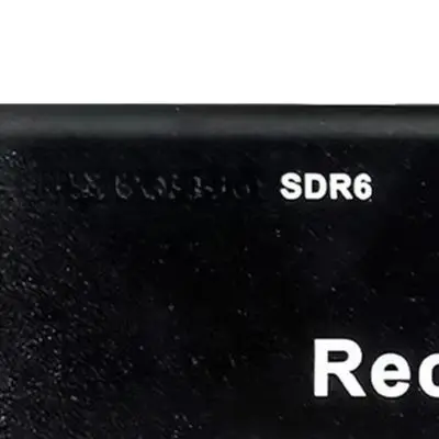 SDR6 Full Band Software Defined Radio 100KHz To 1.7GHz For Rtl Tuner With TCXO ABS Black For Aviation Shortwave Ham RF