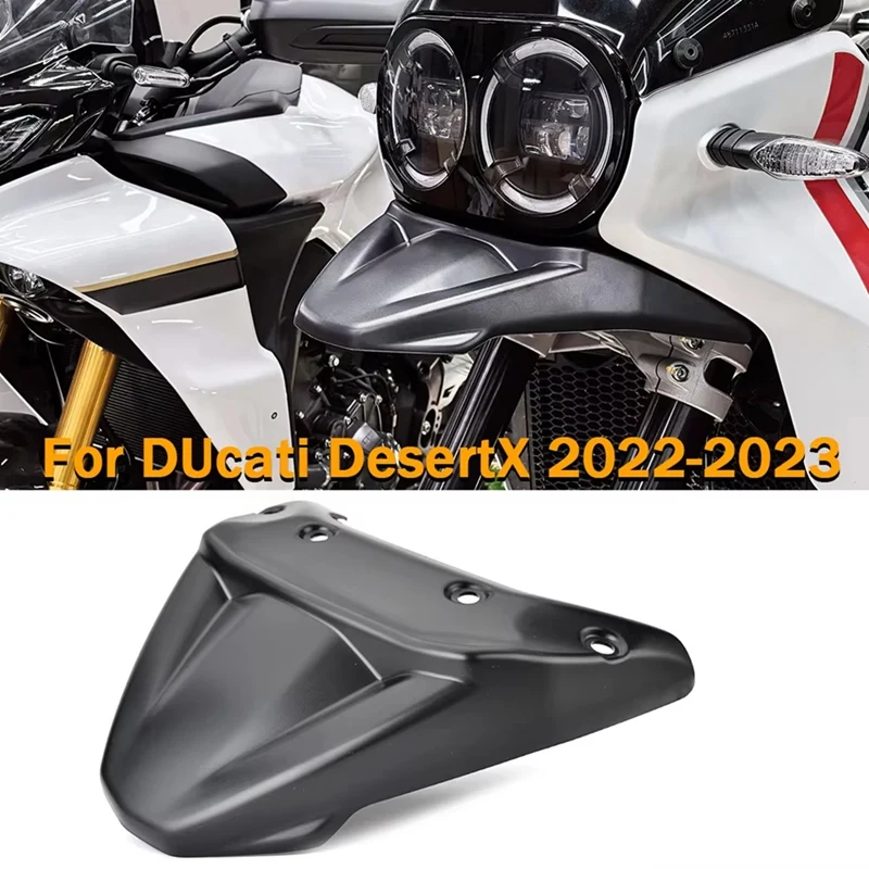Super Sale Motorcycle Front Wheel Fender Beak Nose Cone Extension Cover Fairing for Ducati DesertX Desert X 2022-2023 Accessor