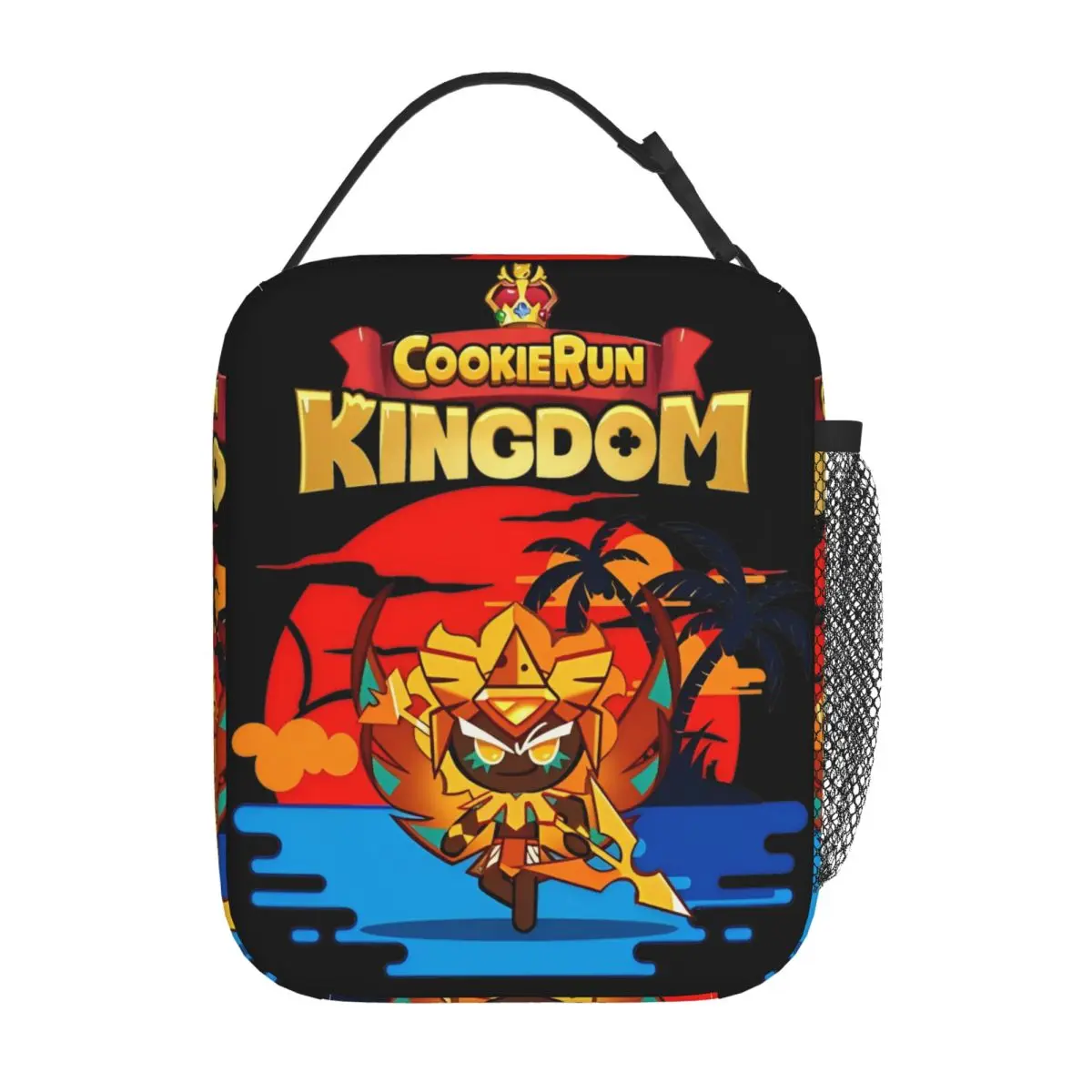 Summer Cookie Golden Cheese Insulated Lunch Bags Cooler Bag  Meal Container Cookie Run Kingdom Leakproof Tote Lunch Box Food Bag