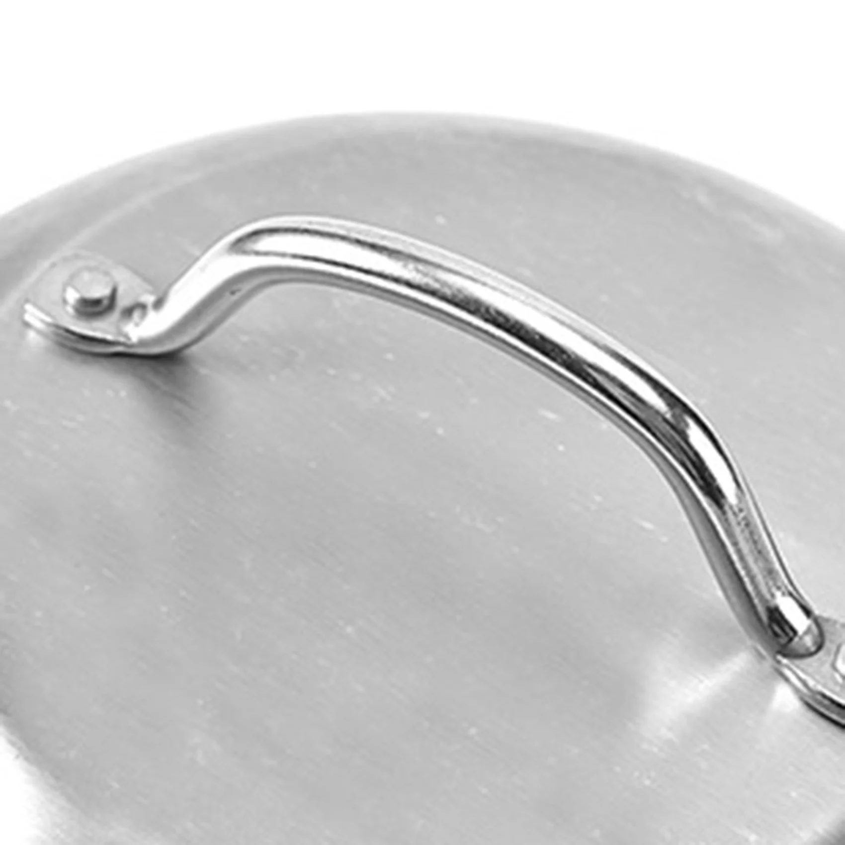 ABRW-3X Stainless Steel Steak Cover Thicken Western Restaurant Western Food Cover Hand Handle Steak Cover Hemispherical Cover