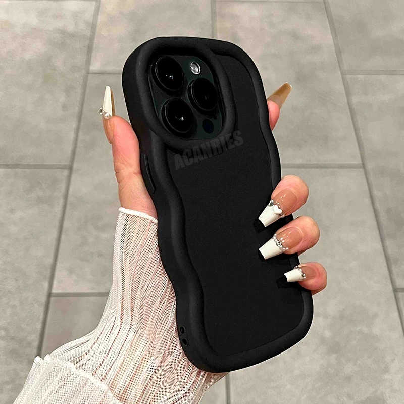 حافظة لهاتف آيفون 16 11 12 13 14 15 برو ماكس 7 8 بلس آيفون 16 16pro 16 plus X Xs غطاء خلفي ناعم Se 2022