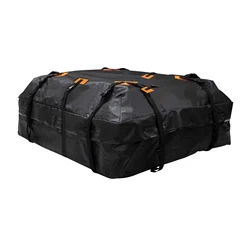 600D Waterproof Cargo Bag Car Roof Cargo Carrier Universal Luggage Bag Storage Cube Bag for All Cars with/Without Rack