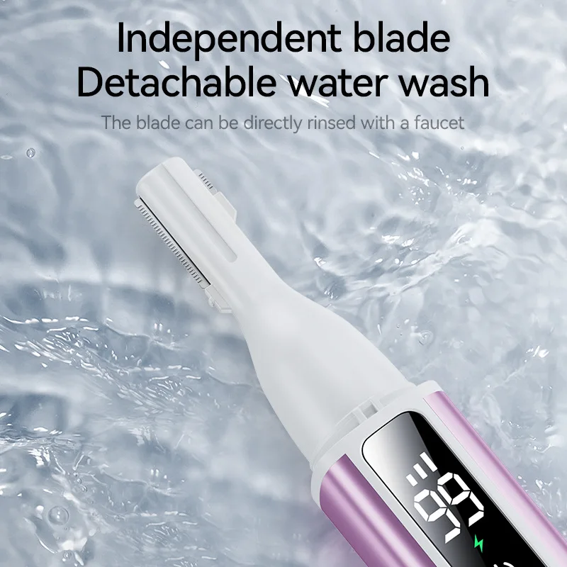 Electric Nose Hair Trimmer High Speed Motor Hair Remover Lips Eyebrows Razor Portable Clipper Trimmer For Men and Women