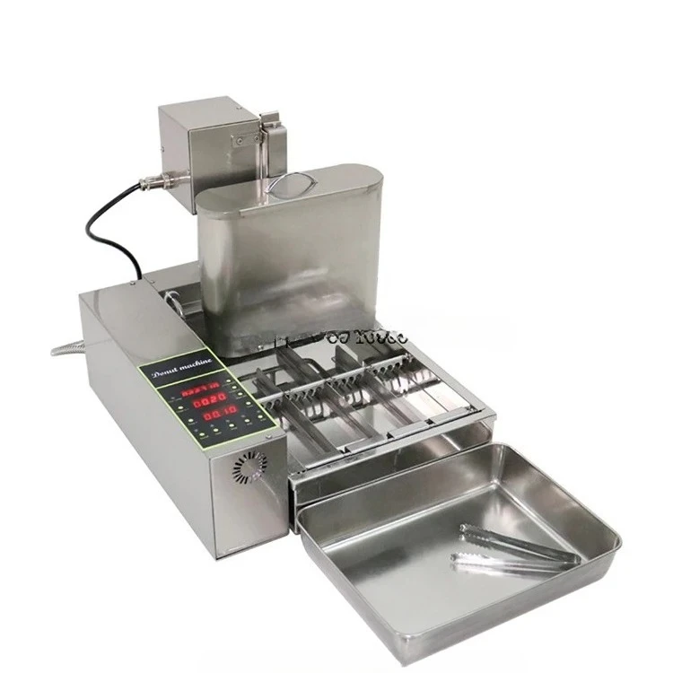 

Commercial 3 In 1 Mini Automatic Donut Making Machine High Quality 16 Holes Doughnut Machine