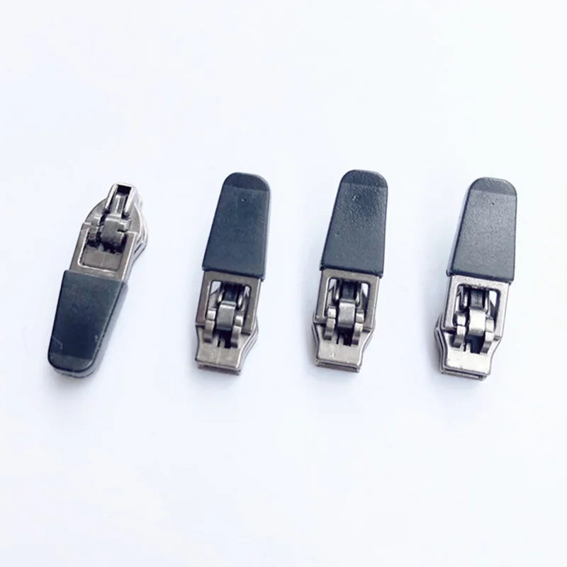 10Pcs 3 #5 # Waterdichte Rits Slider Hoofd Anti-Laden Reverse Installatie Voor Onzichtbare Plastic Nylon Ritsen diy Tas Accessoires