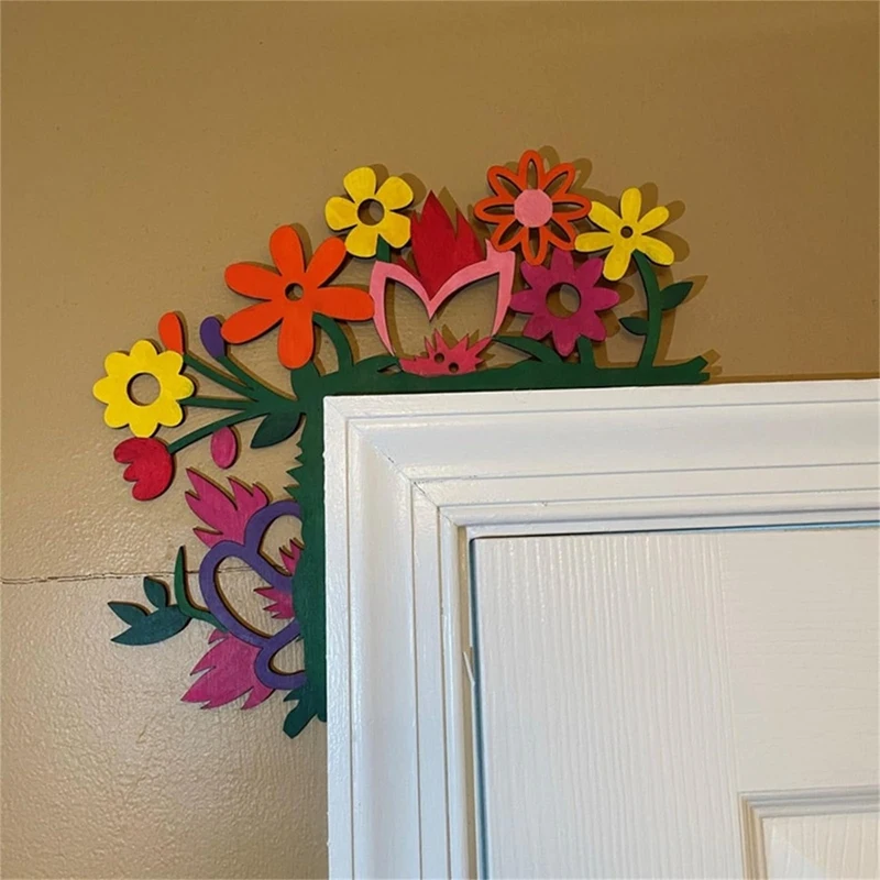 Hand-Painted Door Decoration Door Frame Decoration Door Decoration Wall Decoration You Can Put It On The Windowsill